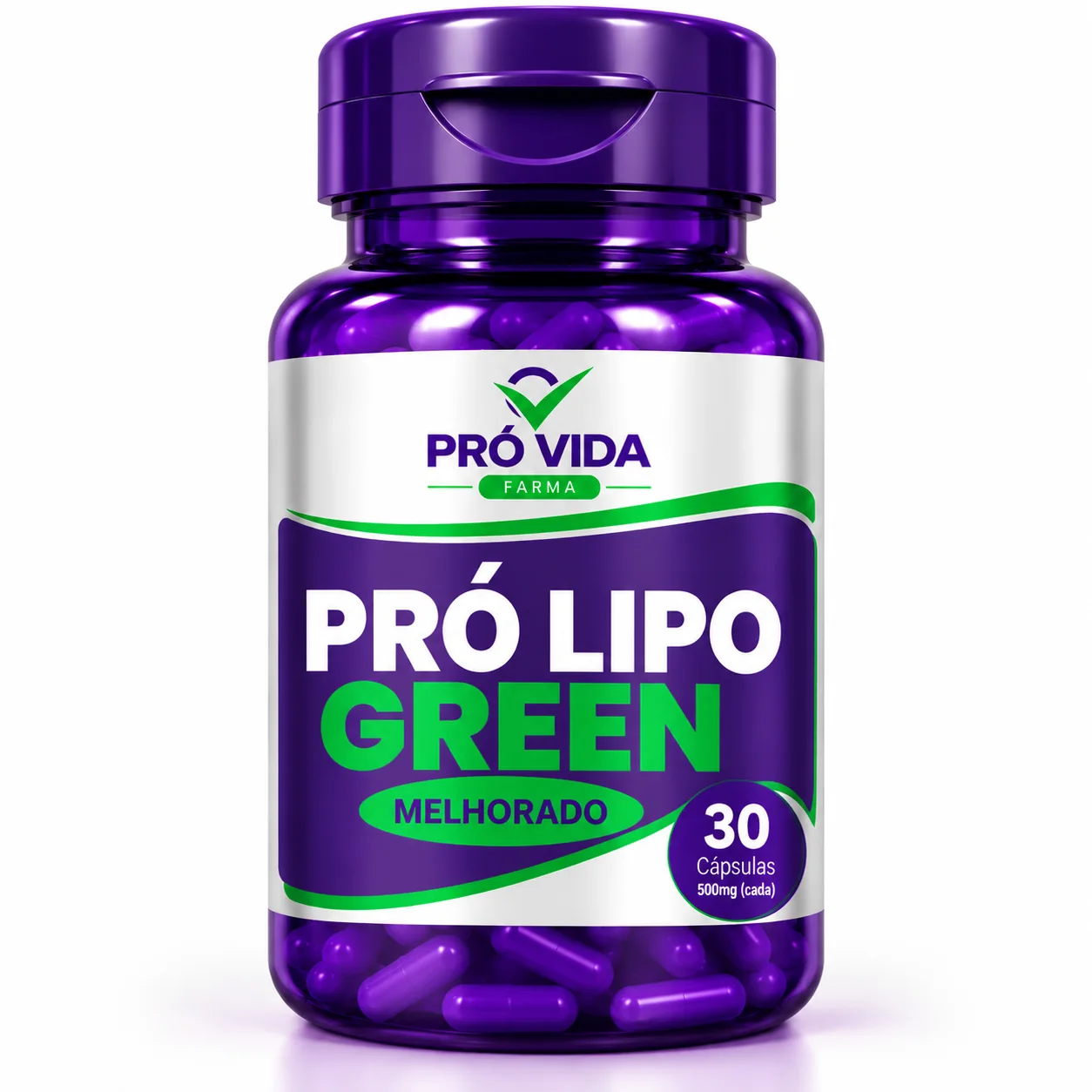 Pro Lipo Green Melhorado (Fórmula Antiga) - 30 Cápsulas