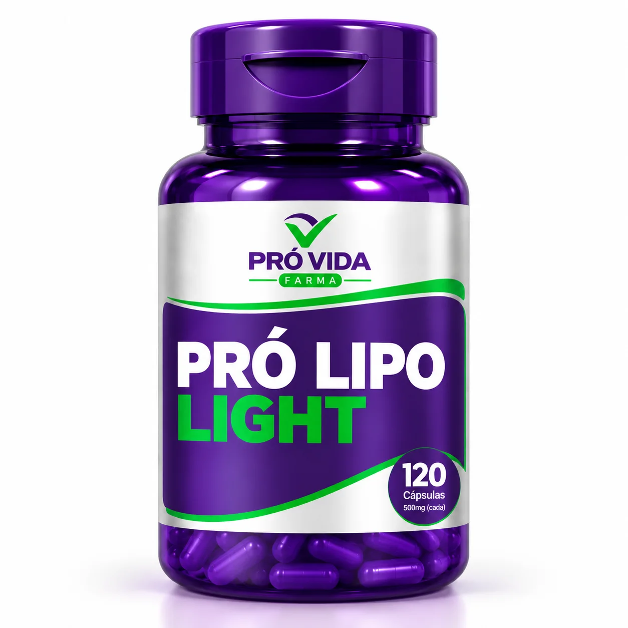 Pro Lipo Light (Fórmula Antiga) - 120 Cápsulas