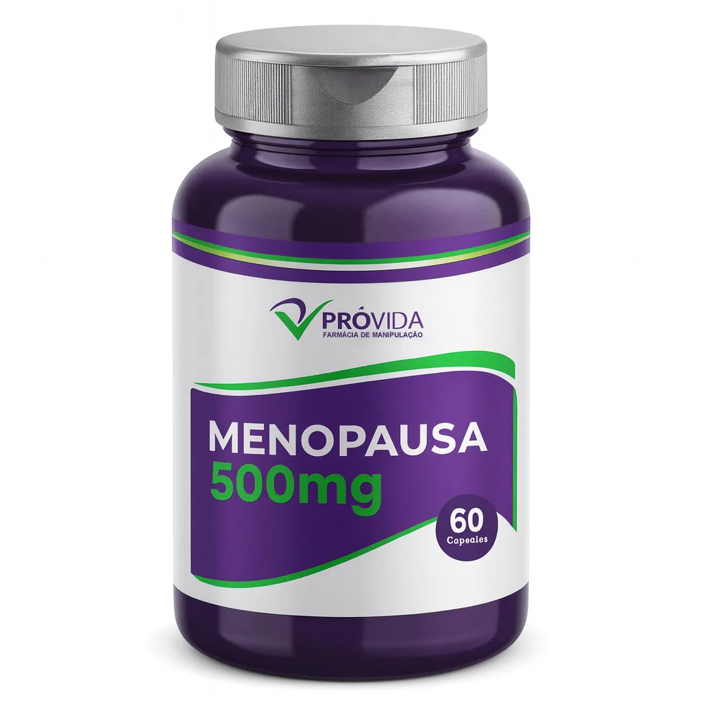 Menopausa 500mg - 60 Cápsulas