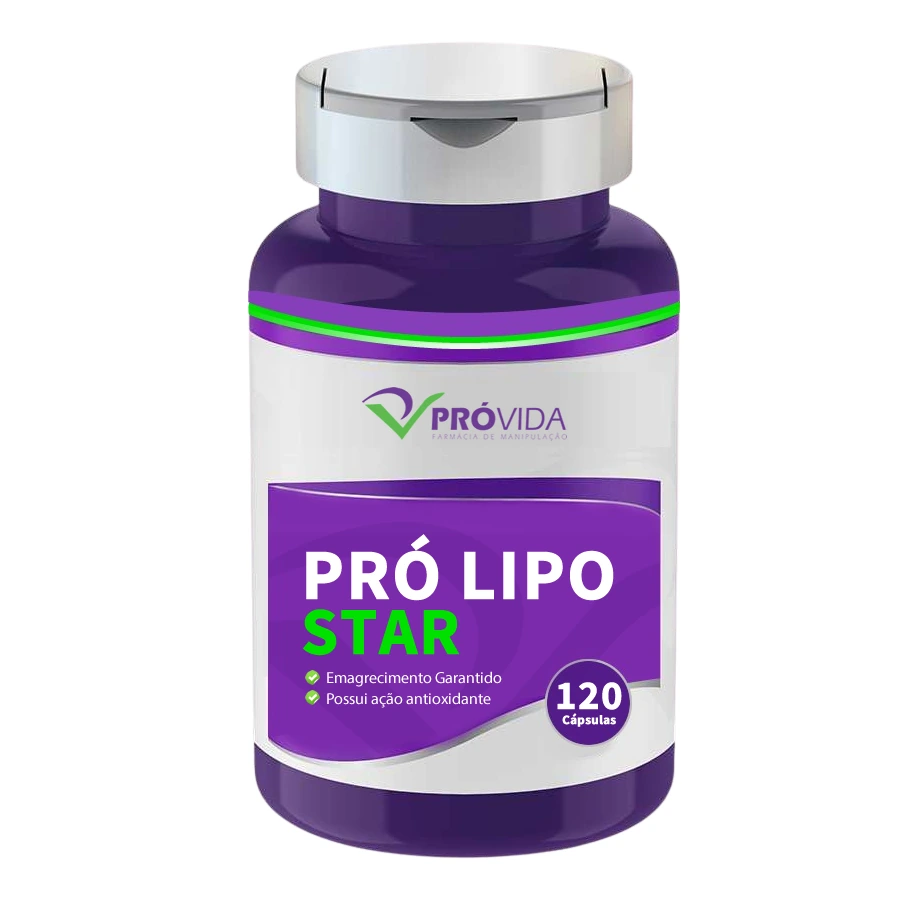 Pró Lipo Star -  120 Cápsulas