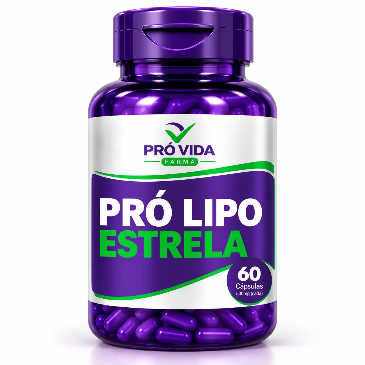 Pró Lipo Estrela - 60 Cápsulas