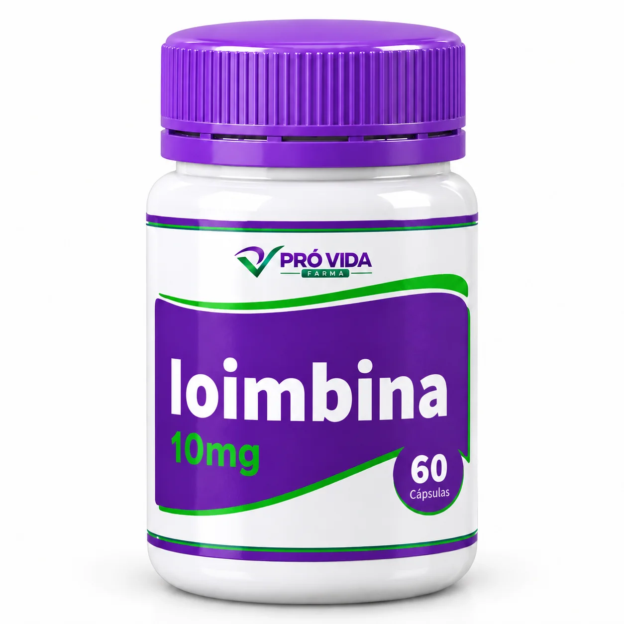 Ioimbina 10mg - 60 Cápsulas