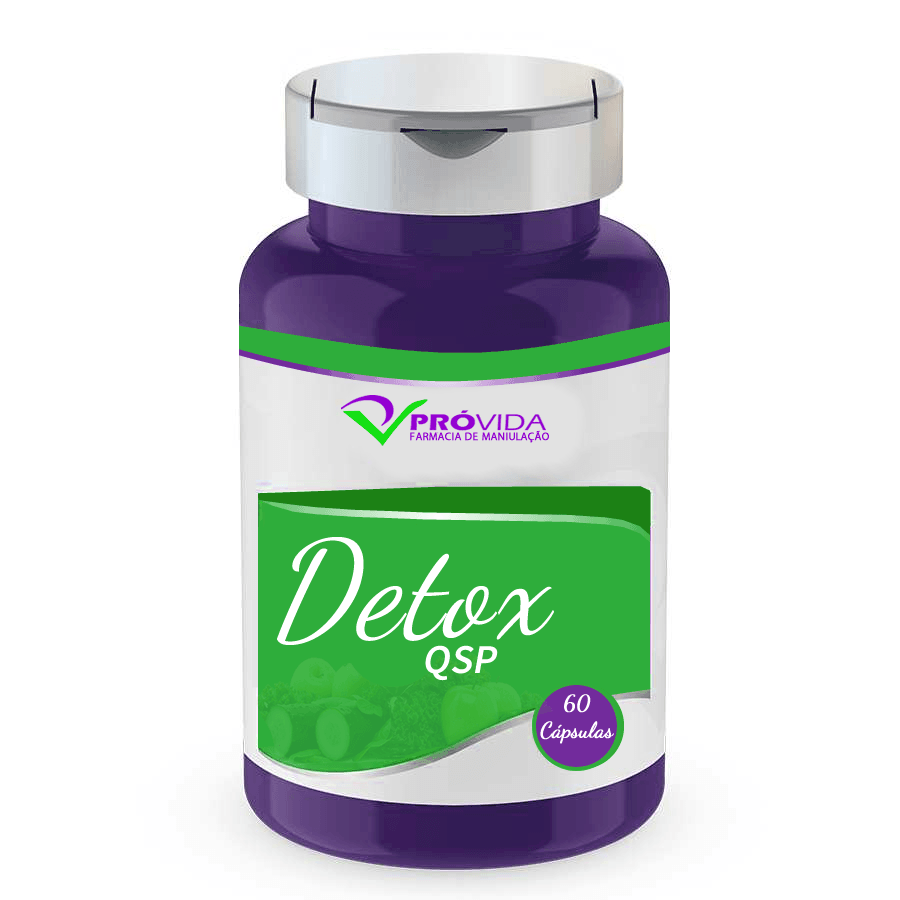 Detox QSP - 120 Cápsulas