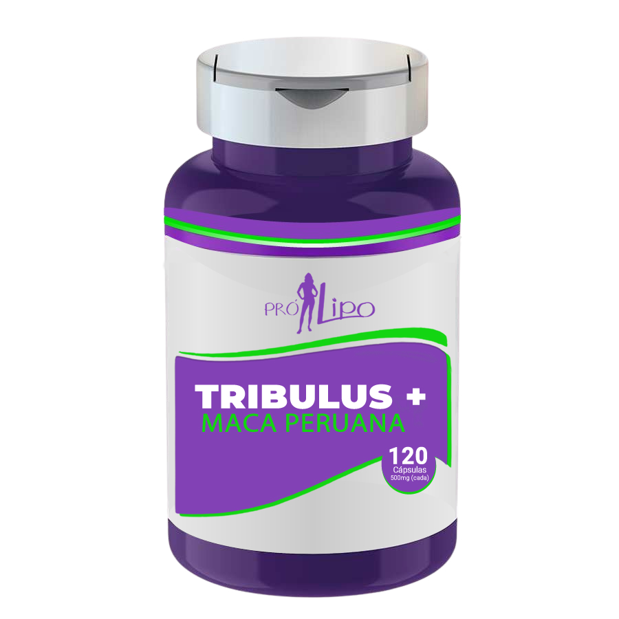 Tribulus 500 mg + Maca Peruana 500 mg - 120 Cápsulas