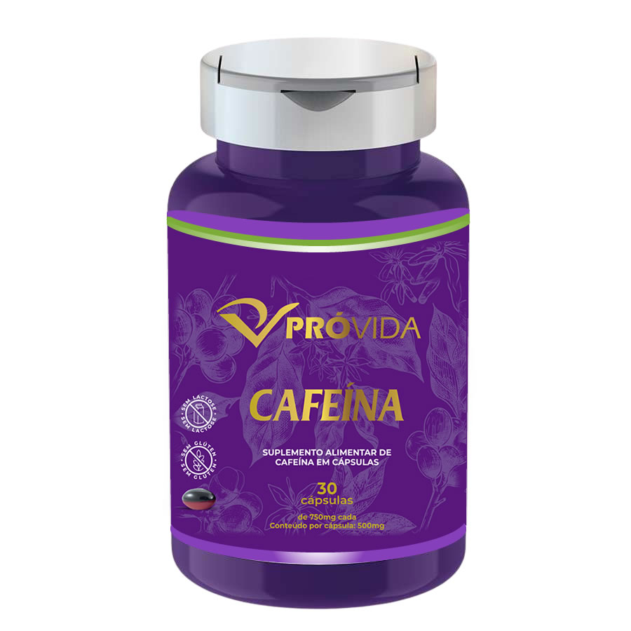 Cafeina 200 mg - 30 Cápsulas