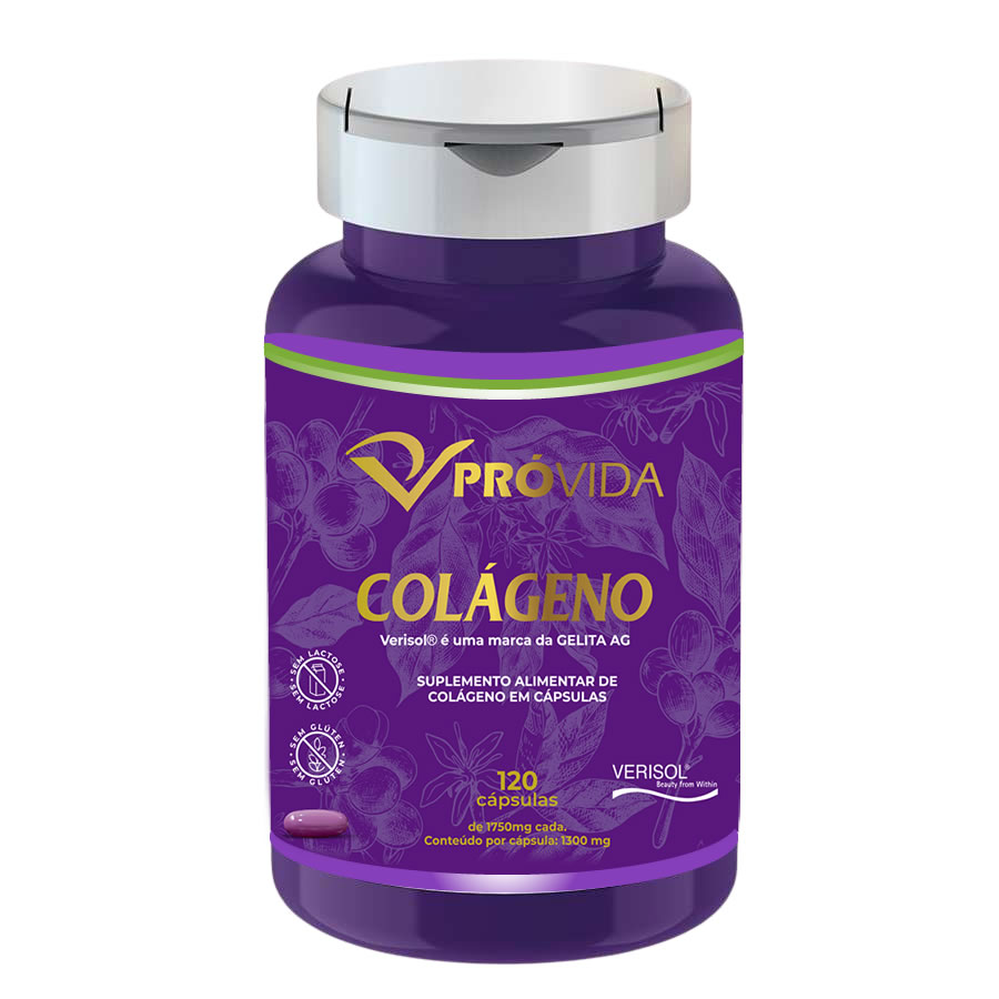 Colágeno (verisol) 500 mg - 120 Cápsulas