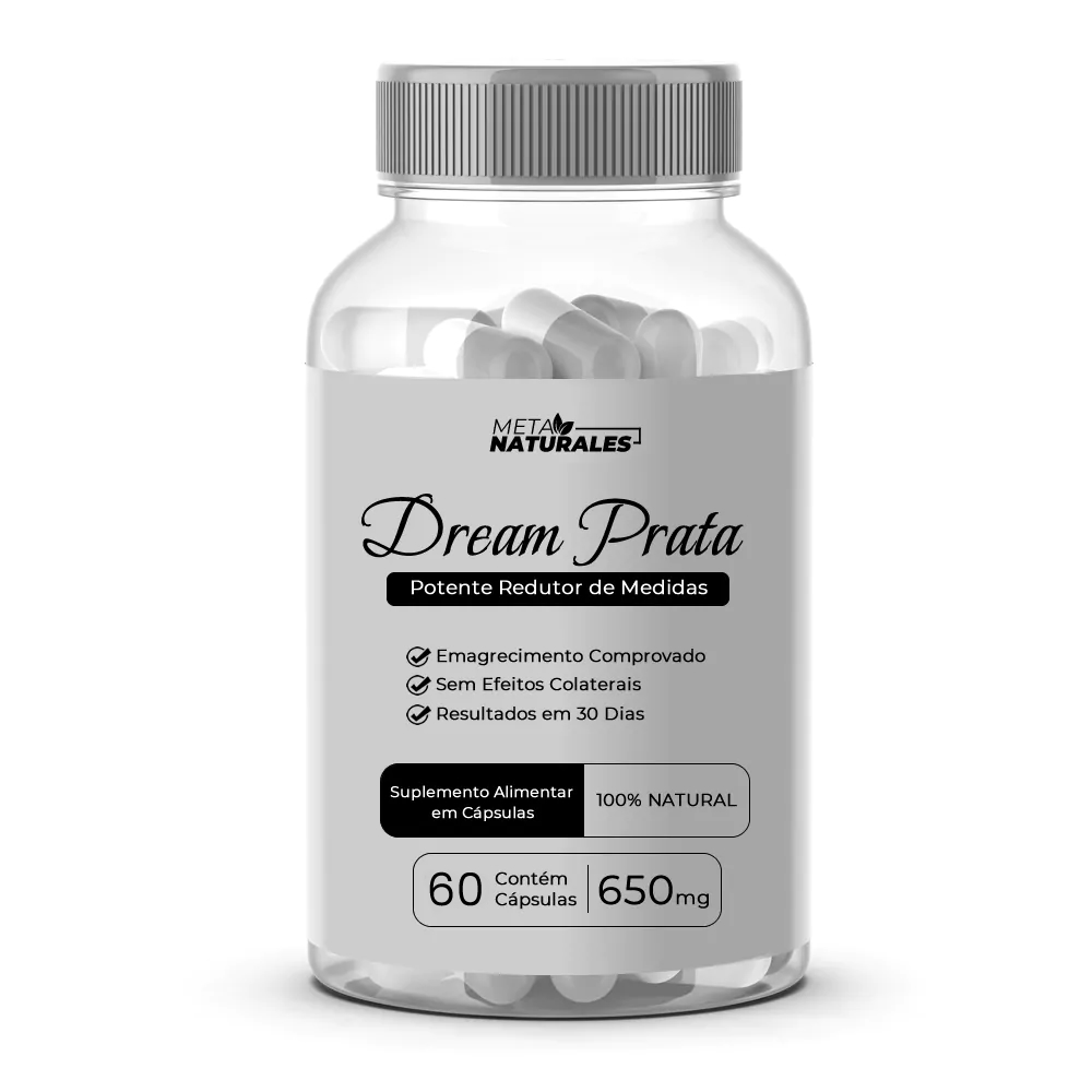Dream Prata - Potente Redutor de Peso - 60 Cápsulas