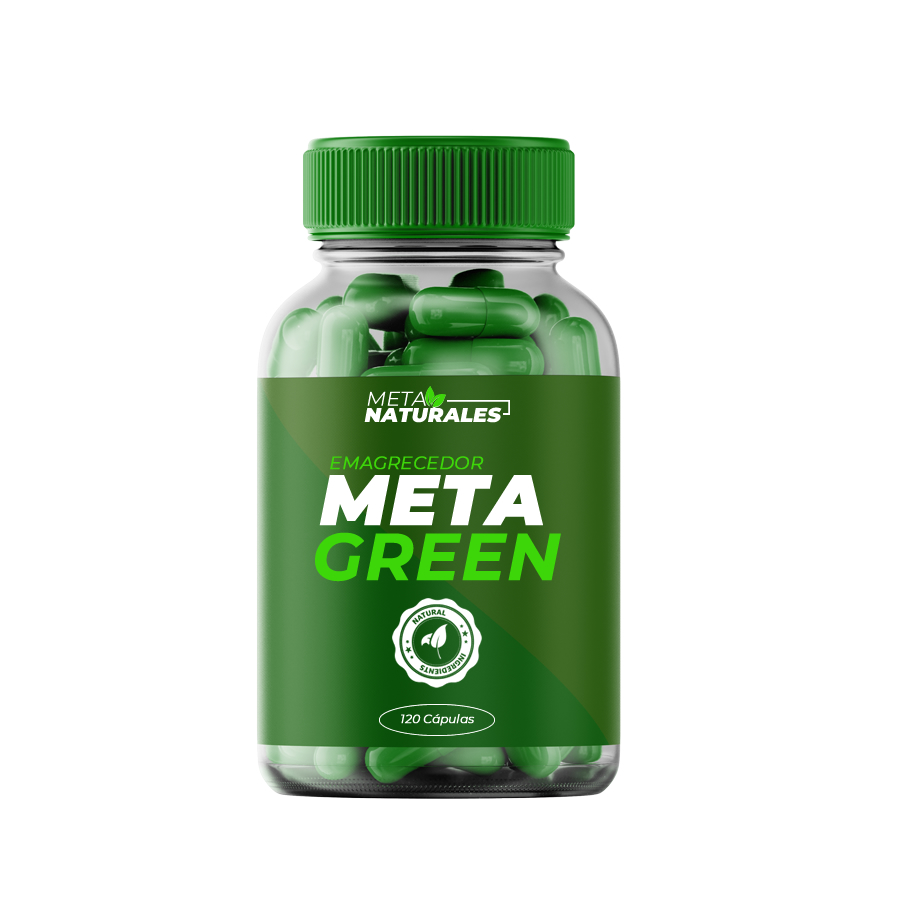 Meta Green - Potente Redutor de Medidas - 120 Cápsulas